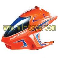 Koome K008 rc helicopter parts-01 Head cover (Orange)
