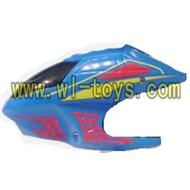 Koome-K008-parts-04 Head cover(Blue)