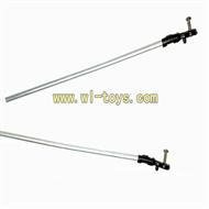 Koome K008 rc Helicopter parts-30 Support pipe with head fixtures (2pcs)