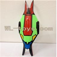 XinXun X30V Quadcopter parts, Xinxun-X30-parts-02 Head cover (Green)