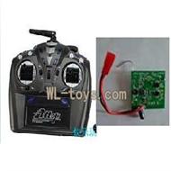 Attop toys YD 712 Quadcopter parts ,YD712 parts-25 Transmitter & Circuit board
