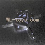 Attop toys YD 928 Quadcopter parts, YD928 Parts-07 Bottom cover frame(Black)