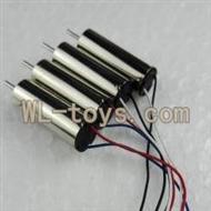 YD 928 Quadcopter parts, YD928 Parts-16 Main motor (4pcs-2x Black and blue wire motor & 2x Red and blue Wire motor)