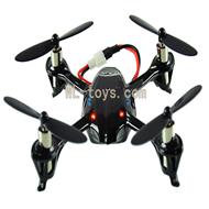Attop toys YD 928 Quadcopter-19 BNF-Black(only have UFO body ,No battery ,No charger ,No transmitter )