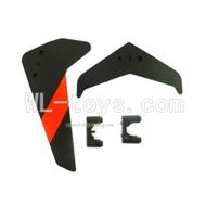 UDI U12 U12A RC helicopter parts-33 Tail Decoration