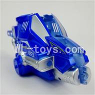 UDI U821 RC helicopter parts-02 Head cover(Blue)