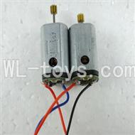 UDI U821 RC helicopter parts-21 Main motor with long shaft and gear & Main motor with short shaft and gear