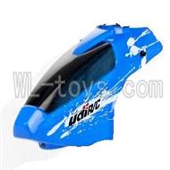 UDI U822 rc helicopter parts-02 Head cover (Blue)