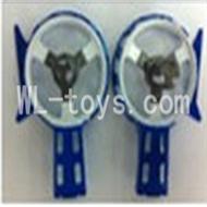 UDI U823 RC helicopter parts-34 Side wing rack(2pcs-Blue)