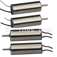 UDI U830 RC Quadcopter parts-14 Main motor with black and white wire(2pcs) & Main motor with red and blue wire(2pcs)
