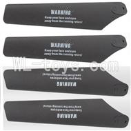 UDI U17 rc helicopter parts-03 Upper main blades(2pcs) & Lower main blades(2pcs)