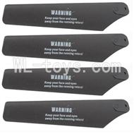 UDI U17 rc helicopter parts-04 Upper main blades(4pcs)
