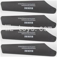 UDI U17 rc helicopter parts-05 Lower main blades(4pcs)