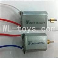 UDI U17 rc helicopter parts-16 Main motor with long shaft and gear & Main motor with short shaft and gear