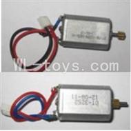 UDI U25 rc helicopter parts-21 Main motor with long shaft and gear & Main motor with short shaft and gear