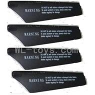 UDI U820 rc helicopter parts-05 Lower main blades(4pcs)