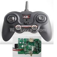 UDI U820 rc helicopter parts-11 Transmitter & Circuit board