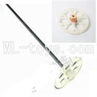 Koome model K012 RC helicopter parts ,Koome K-012 parts-16 Upper main gear with hollow pipe & Lower main gear