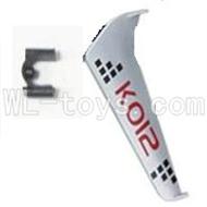 Koome model K012 RC helicopter parts ,Koome K-012 parts-27 Verticall wing with fixture(Gray)