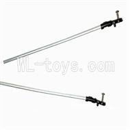 Koome model K012 RC helicopter parts ,Koome K-012 parts-29 Support pipe with head fixtures(2pcs)