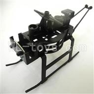 Koome model K026 RC helicopter parts, K-026 parts-05 Landing skid & main frame body & Support pipe