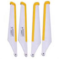 MJX T40C T640C RC helicopter parts-04 Main Blades(Yellow)