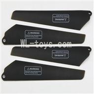 MJX T42C T642C RC helicopter parts-04 Upper main blades(4pcs-4A)