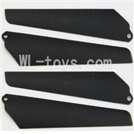 MJX T42C T642C RC helicopter parts-05 Lower main blades(4pcs)