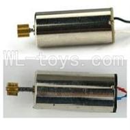 MJX T42C T642C RC helicopter parts-21 Main motor with long shaft and gear & Main motor with short shaft and gear