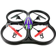 WLtoys V333 RC Quadcopter WL toys parts-25 V333 Quadcopter BNF(Only Quadcopter Body ,No battery ,No transmitter,No charger)-Green&Purple