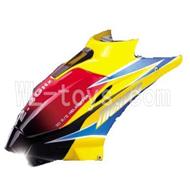 DFD F162 RC helicopter Parts-02 Head cover-Yellow-version-1
