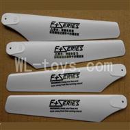 DFD F162 RC helicopter Parts-05 Main rotor blades(4pcs-2A+2B)