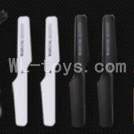 DFD F182 RC Quadcopter Parts-03 Main blades(4pcs-2x Black & 2X White) DFD F182 RC Quadcopter Parts-03 Main blades(4pcs-2x Black & 2X White)