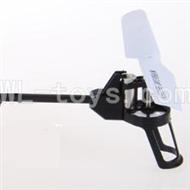 DFD F182 RC Quadcopter Parts-14 Reversing-rotating Motor Assembly(Motor with Black and White wire & White blade)