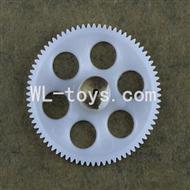 DFD F187 RC helicopter Parts-08 Lower main gear with copper sleeve