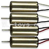 SanLianHuan CX-11 Quadcopter parts, SH CX-11 parts-08 rotating Motor(2pcs) & Reversing-rotating Motor(2pcs)