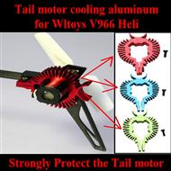WLtoys V966 RC helicopter parts ,Upgrade WL toys V966 Tail motor cooling aluminum