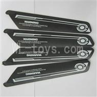 Skytech M23 RC Helicopter Parts-03 Main blades(4pcs-2A+2B)