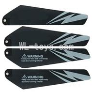 Skytech M33 RC Helicopter Parts ,Skytech M33A Parts-03 Main blades(4pcs-2A+2B)