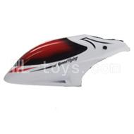 Skytech M36 RC Helicopter Parts-02 Head cover(Red & White)