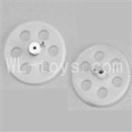 Skytech M36 RC Helicopter Parts-16 Upper main gear & Lower main gear