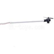 Skytech M36 RC Helicopter Parts-32 Whole tail unit B(Long tail pipe & Tail cover with tail gear and tail motor)