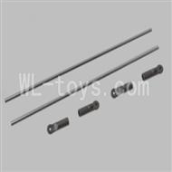 Skytech M36 RC Helicopter Parts-34 Tail support pipe With fixtures