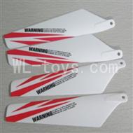 Skytech M13 RC Helicopter Parts-03 Main rotor blades(4pcs-2A+2B)