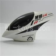 Skytech M16 M16G RC Helicopter Parts-03 Head cover-White Skytech M16 M16G RC Helicopter Parts-03 Head cover-White