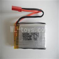 Skytech M16 M16G RC Helicopter Parts-07 Upgrade 3.7V 1100mAh Li-Poly Battery(Fly more power)