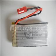 Skytech M16 M16G RC Helicopter Parts-08 Upgrade 3.7V 1300mAh Li-Poly Battery(Fly more time,more power)