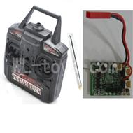 Skytech M16 M16G RC Helicopter Parts-21 Transmitter & Antena & Circuit board two version(Version for M16 or M16G)