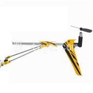 Skytech M3 M3A RC Helicopter Parts-33 Tail unit-Yellow(Long tail pipe & Horizontal and verticall wing with fixtures & Tail cover with tail blade and tail motor & Support pipe)