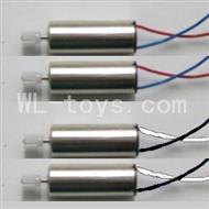 Skytech M60 RC Quadcopter Parts-18 Main Motor A with white and black wire(2pcs) Main motor B with Red and Blue wire(2pcs)